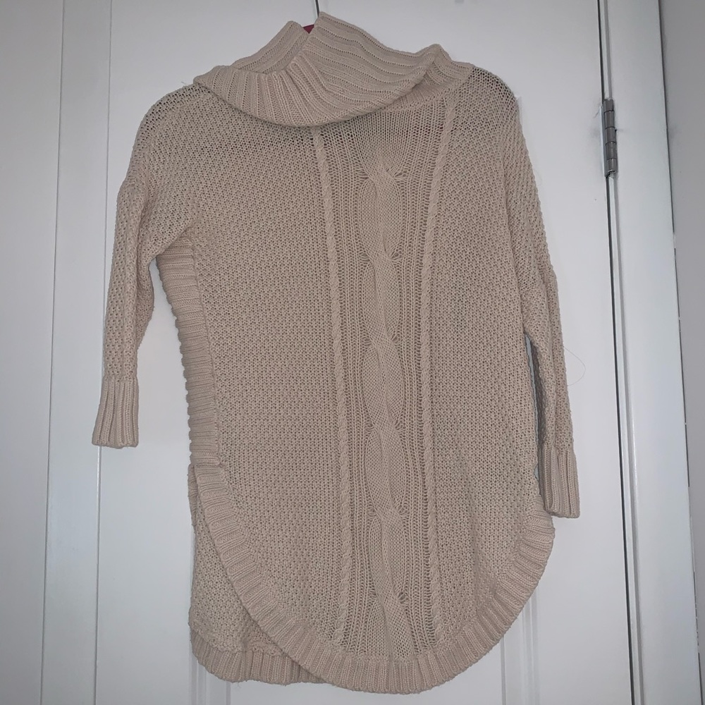 Express oversized turtleneck sweater